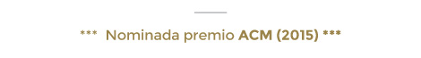 premio ACM