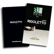 Tapa Programa Rigoletto