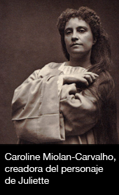 Caroline Miolan-Carvalho, creadora del personaje de Juliette
