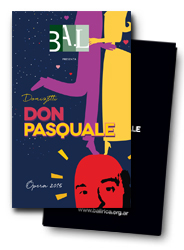 DON PASQUALE - Programa de Mano